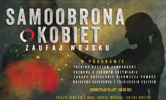 „Samoobrona kobiet – zaufaj wojsku” - plakat