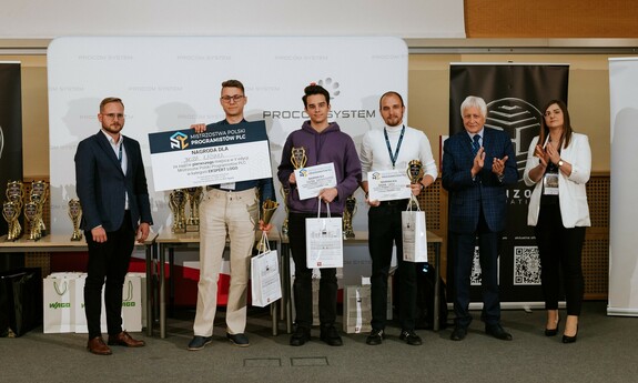 Jakub Łabiak - student UZ został Mistrzem Polski w programowaniu PLC, fot. Mistrzostwa Polski Programistów PLC