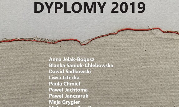 Wystawa Malarstwo Dyplomy 2019 do obejrzenia w Galerii Biblioteki Uniwersyteckiej