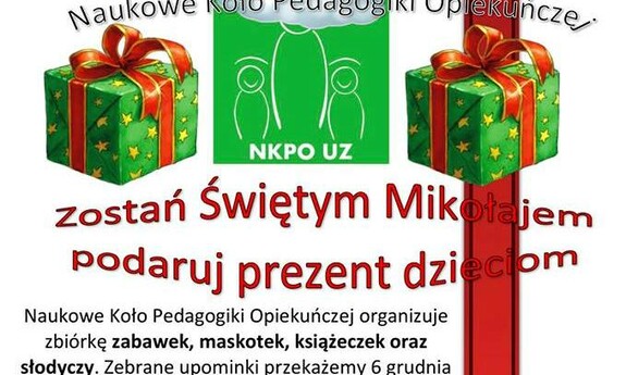 Zostań Świętym Mikołajem – podaruj prezent dzieciom!