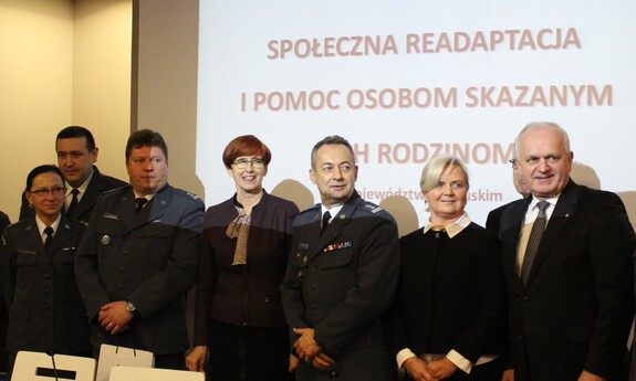 Prof. B. Toroń-Fórmanek z UZ uczestnikiem konferencji nt. Społecznej readaptacji i pomocy osobom skazanym i ich rodzinom w województwie lubuskim.