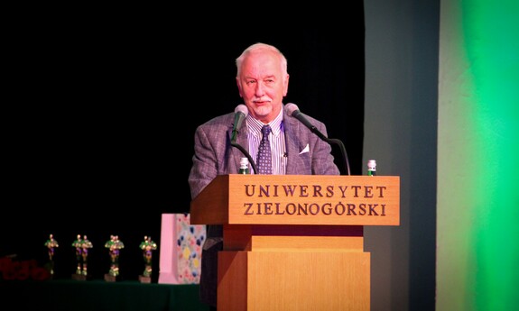 Przemawia prorektor ds. Collegium Medicum - prof. Maciej Zabel; fot. J. Czarnecka 