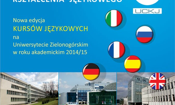 Centrum Kształcenia Językowego na UZ organizuje KURSY JĘZYKÓW OBCYCH