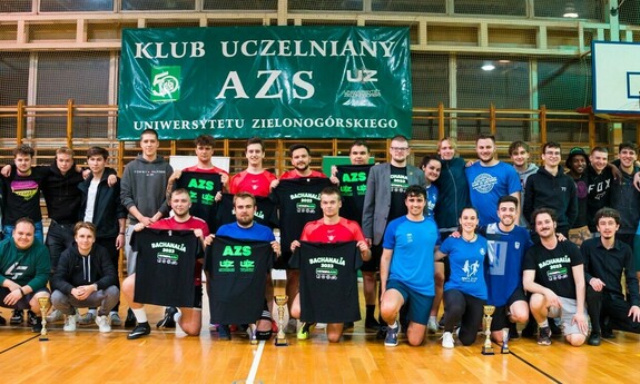 Bachanaliowy turniej futsalu o puchar Przewodniczącego Parlamentu Studenckiego UZ, fot. Ostry Kadr