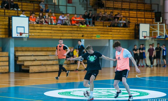 Bachanaliowy turniej futsalu o puchar Przewodniczącego Parlamentu Studenckiego UZ, fot. Ostry Kadr