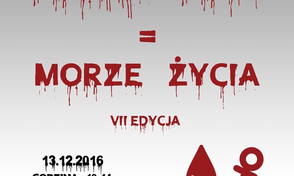 Kropla krwi – morze życia! – zbiórka krwi na Uniwersytecie Zielonogórskim