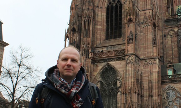 Dr hab. Marceli Tureczek, prof. UZ ze stypendium Niemieckiej Akademii Nauk w Heidelbergu