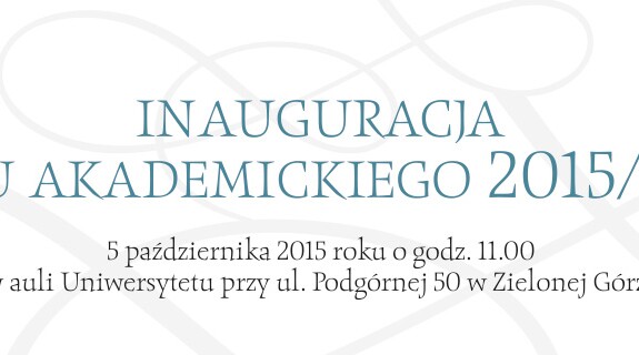 Inauguracja 2015-2016