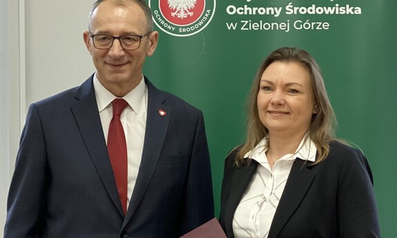 Dr inż. Anita Jakubaszek z UZ Lubuskim Wojewódzkim Inspektorem Ochrony Środowiska