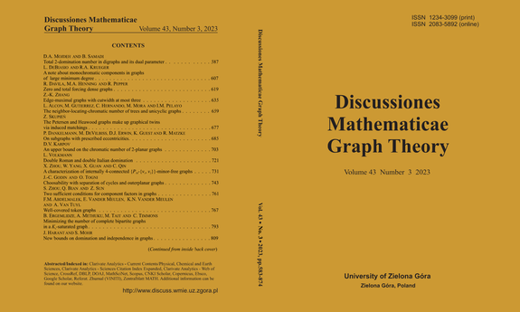 Spektakularny sukces czasopisma Discussiones Mathematicae Graph Theory